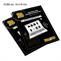 Flyer A6 10,5x14,8CM (250 pièces)