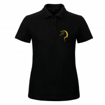 POLO (femme) - Les écuries d'Audress - Noir - BCI1F