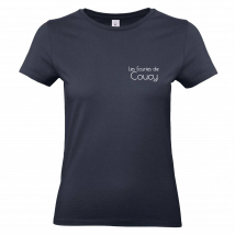 T-SHIRT (femme) - Les Ecuries de Coucy - Navy - #E190