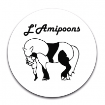 STICKER ROND - L'Amipoons
