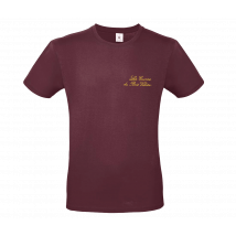 T-SHIRT (homme) - Les écuries du Bois Villars - Bordeaux - #E190