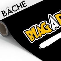 Bâche à œillets personnalisé