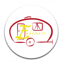 STICKER ROND - Ephemere
