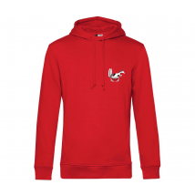 SWEAT A CAPUCHE (homme) - Les Crins Rouges - BCU33B