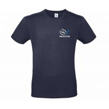 T-SHIRT (enfant) - Horse and Fit - Navy - #E190
