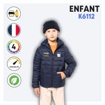 Doudoune avec manches et capuche (enfant) - K6112