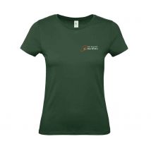 T-SHIRT (femme) - Les écuries du Bourdiou - Vert - #E190