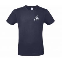 T-SHIRT (homme) - Ecuries sainte Anne - Navy - #E190