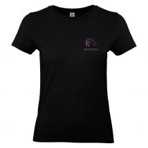 T-SHIRT (femme) - Crystalfla - Noir - #E190