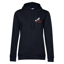 SWEAT A CAPUCHE (femme) – Les amis de l'étrier de Villebret - Navy - BCW34B