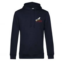 SWEAT A CAPUCHE (homme) - Les amis de l'étrier de Villebret - Navy - BCU33B