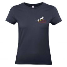 T-SHIRT (femme) - Les amis de l'étrier de Villebret - Navy - #E190