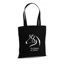 TOTE BAG - Les crinières au naturel - Noir - LS42OE