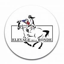 STICKER ROND -Elevage de la Ronde