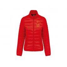 DOUDOUNE AVEC MANCHES (femme) - CE Le Grand Verger - Rouge - K6121
