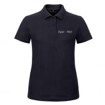 POLO (femme) - Equi-Mel - Navy - BCI1F