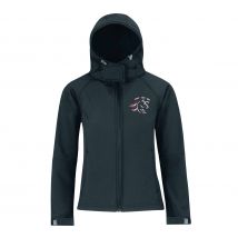 SOFTSHELL (femme) -Pony Run Run - Navy - BC660