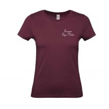 T-SHIRT (femme) - Epo'Vida - Bordeau - #E190