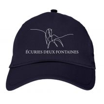 CASQUETTE - Écurie deux Fontaines - Navy - BF015