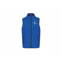 DOUDOUNE SANS MANCHES (homme) - Ecuries de Bievres - Bleu roi - K6113