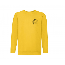SWEAT SANS CAPUCHE (enfant) - Haras du Melantois - Jaune - SC351