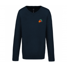 PULL COL V (homme) - Brimbo Equitation – Navy - K965