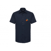 CHEMISE MANCHES COURTES (homme) - Brimbo Equitation – Navy - JZ923