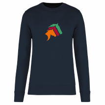 SWEAT SHIRT COL ROND (enfant) - Brimbo Equitation – Navy - K4026