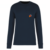 SWEAT SHIRT COL ROND (Unisexe) - Brimbo Equitation – Navy - K4025