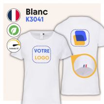 T-shirt [Bio - Fabriqué en France] (femme) - K3041