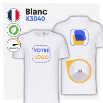 T-shirt [Bio - Fabriqué en France] (homme) - K3040