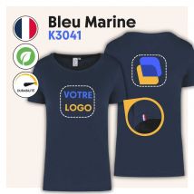 T-shirt [Bio - Fabriqué en France] (femme) - K3041