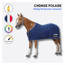 Chemise polaire Riding World (avec attaches)