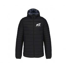 DOUDOUNE AVEC MANCHES ET CAPUCHE (homme) - M'R Sport Horses - Noir - K6110