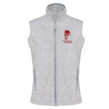 GILET POLAIRE SANS MANCHES (femme) – Les Poneys de Chastellus - Gris chiné - K906