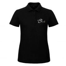 POLO (femme) - La Souca - Noir - BCI1F