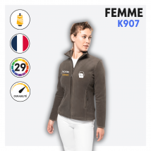 Veste micropolaire zippée (femme) – K907