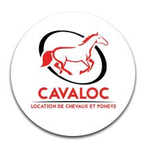 STICKER ROND - CAVALOC