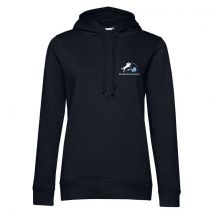 SWEAT A CAPUCHE (femme) – Ecuries des Balzanes – Navy - BCW34B