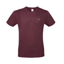 T-SHIRT (homme) - Les écuries des petites dames - Bordeaux- #E190