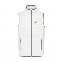 DOUDOUNE SANS MANCHES (femme) - OGEC CHABRILLAN ST JEAN-BAPTISTE - Blanc - K6114