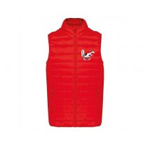 DOUDOUNE SANS MANCHES (enfant) - Les Crins Rouges - Rouge - K6115