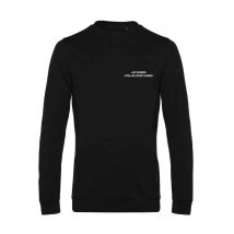 SWEAT COL ROND (homme) - Foeller Sport Horses - Noir - BCU01K