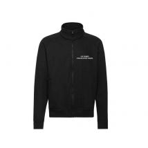 SWEAT ZIPPE SANS CAPUCHE (homme) - Foeller Sport Horses - Noir - SC365