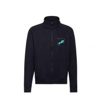 SWEAT ZIPPE SANS CAPUCHE (homme) - Sheva - Navy - SC365