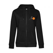 SWEAT ZIPPÉ (femme) - Equi'potes - Noir - BCW03Q