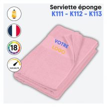 Serviette éponge - K112 - K113 - K111