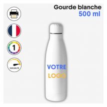 Gourde Blanche 500ml [premium]