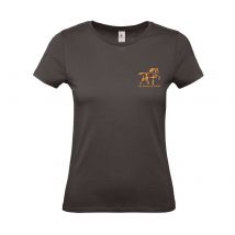 T-SHIRT (femme) - Les Ecuries de Condé - Marron - #E190