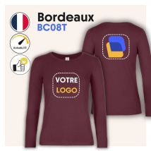 T-shirt manches longues (femme) - BC08T